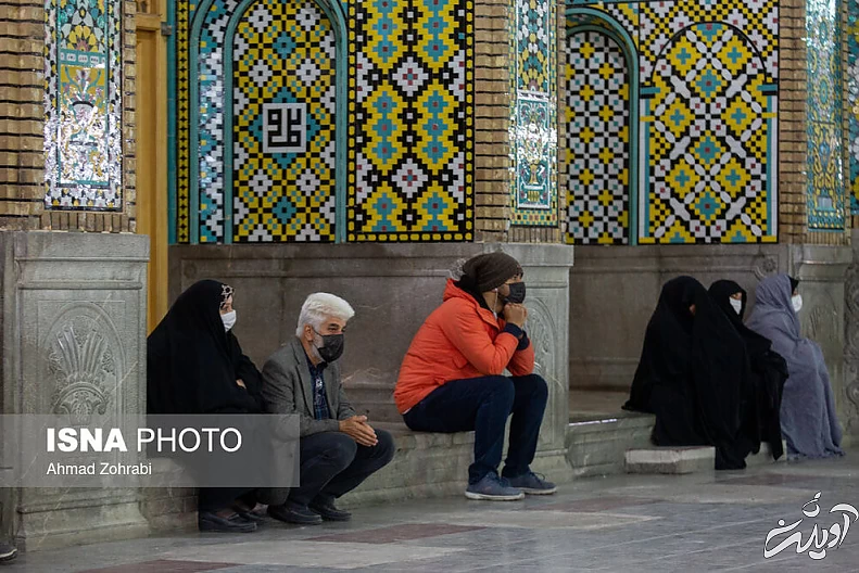 (تصاویر) شب آرزو‌ها در حرم حضرت فاطمه معصومه(س)